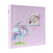 Gedeon Unicorn pink KD46200 10x15 cm 200 nuotraukų  albumas